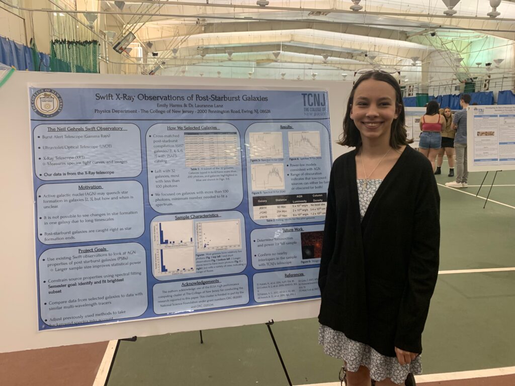 Student researcher Emily Harms